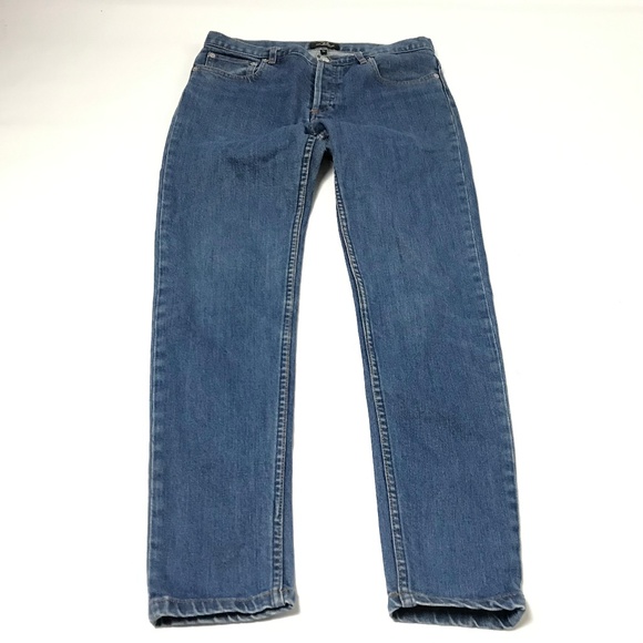 A.P.C Jeans Women's Jeans Cotton Straight Leg Blue - Picture 1 of 6